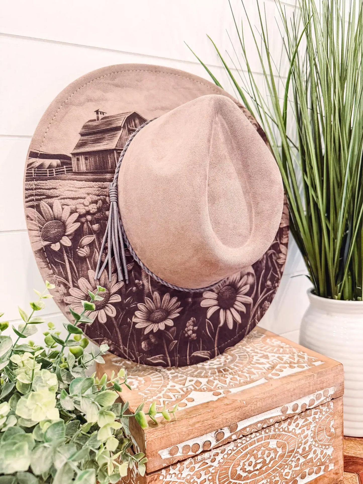 Engraved Highland Cow Hat