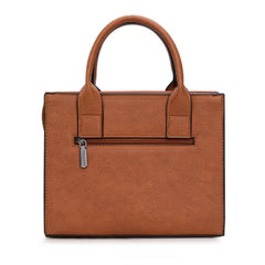 Wrangler Aztec Pattern Print -Tote/Crossbody -Brown