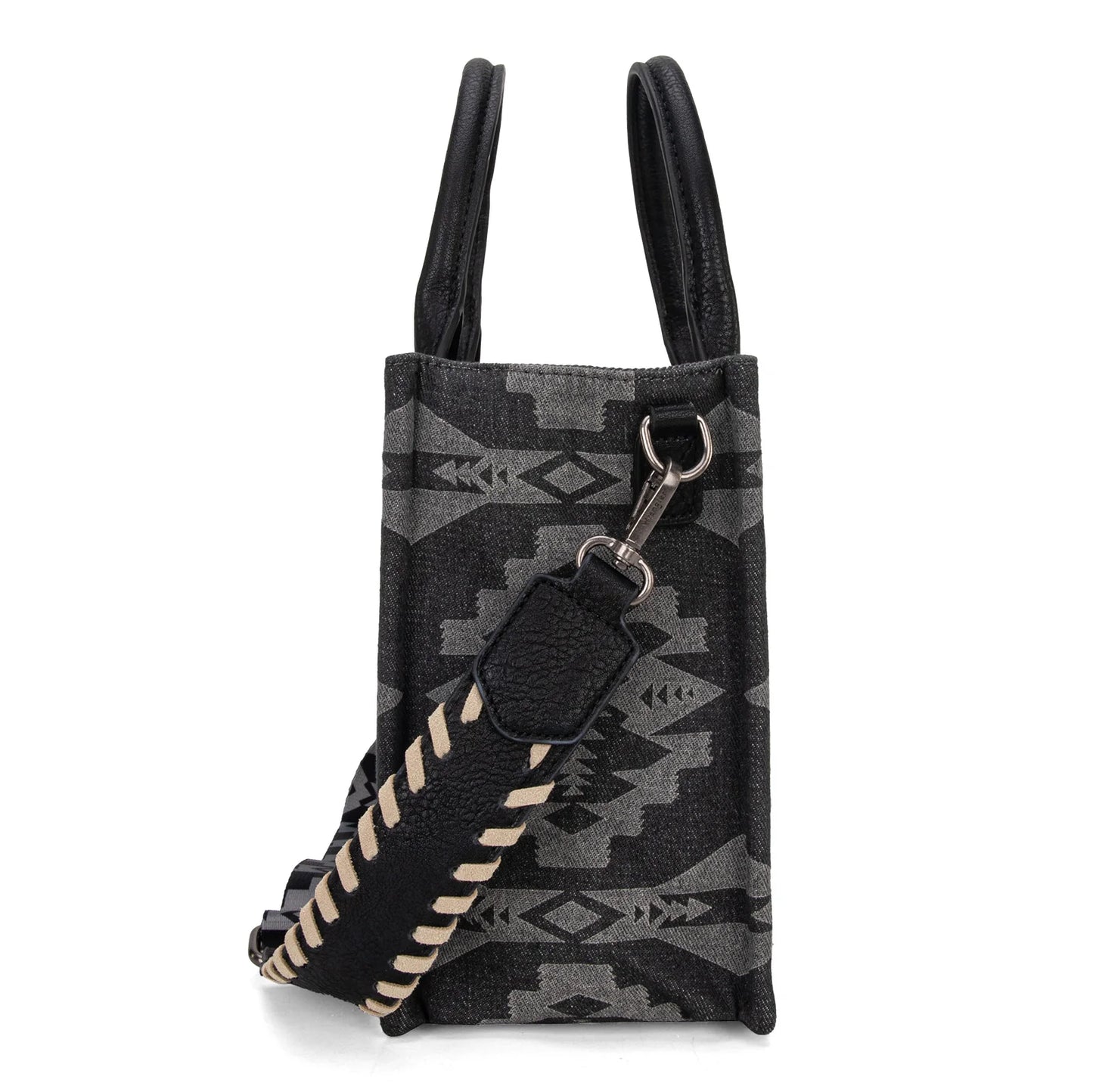 Wrangler Southwestern Print Small Canvas Tote/Crossbody - Jean (Copy)