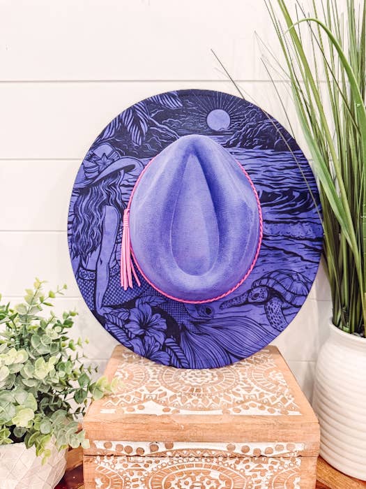 Engraved Coastal Cowgirl Hat
