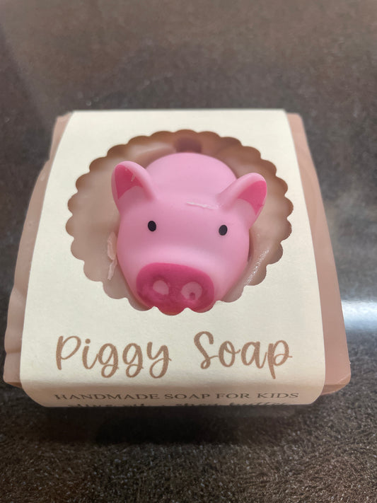 Saratoga Natural Body Care Piggy Soap