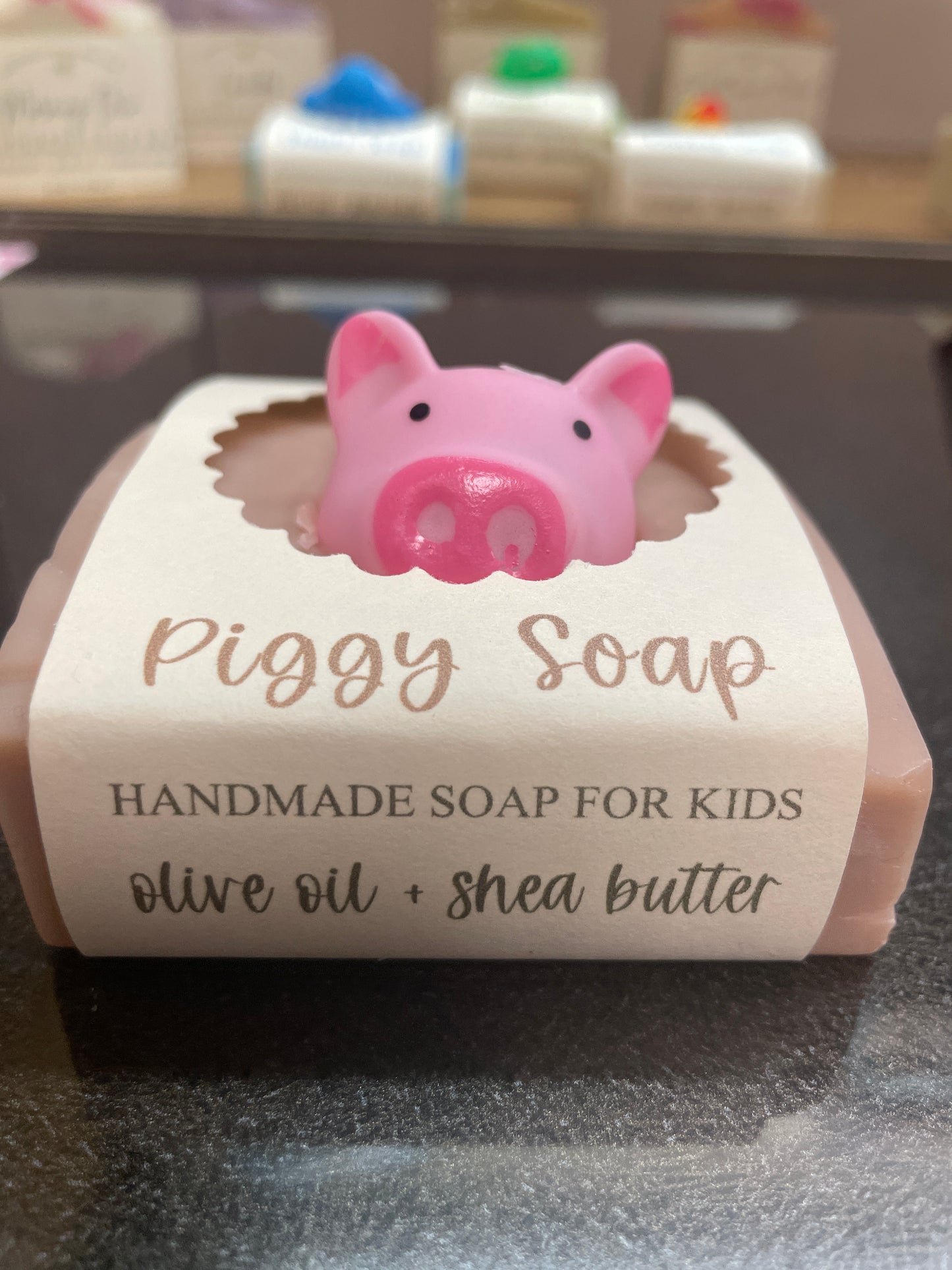 Saratoga Natural Body Care Piggy Soap