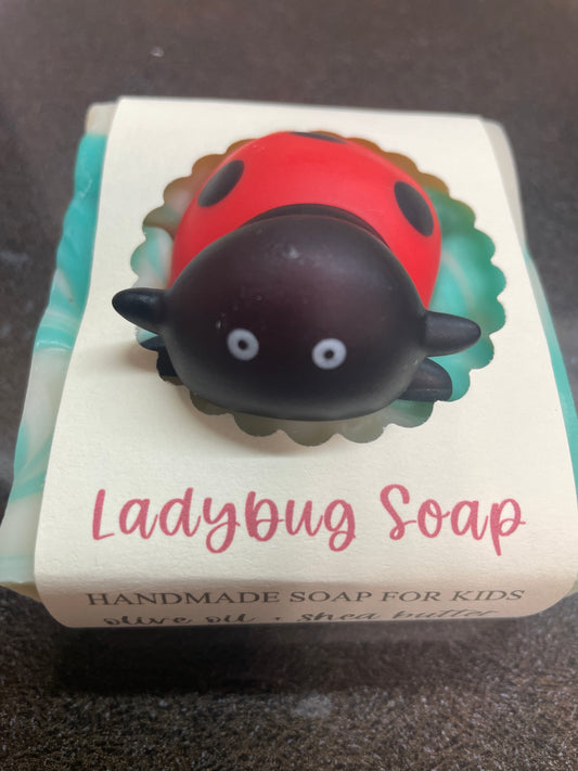 Saratoga Natural Body Care Ladybug Soap