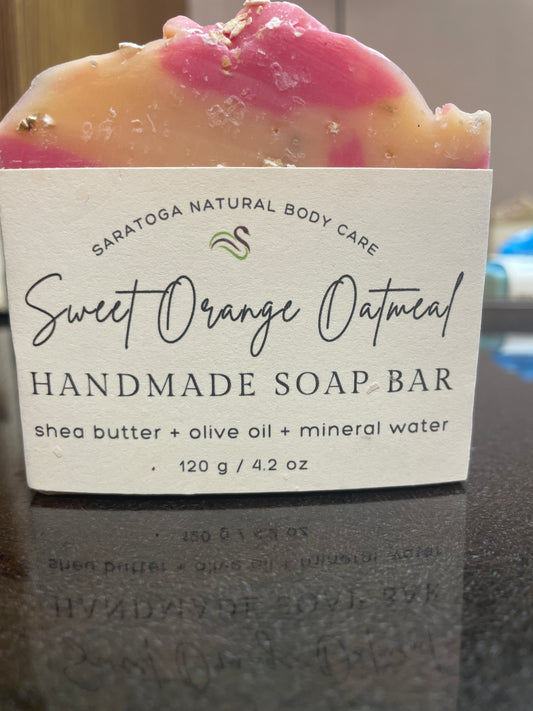 Saratoga Natural Body Care Sweet Orange Oatmeal