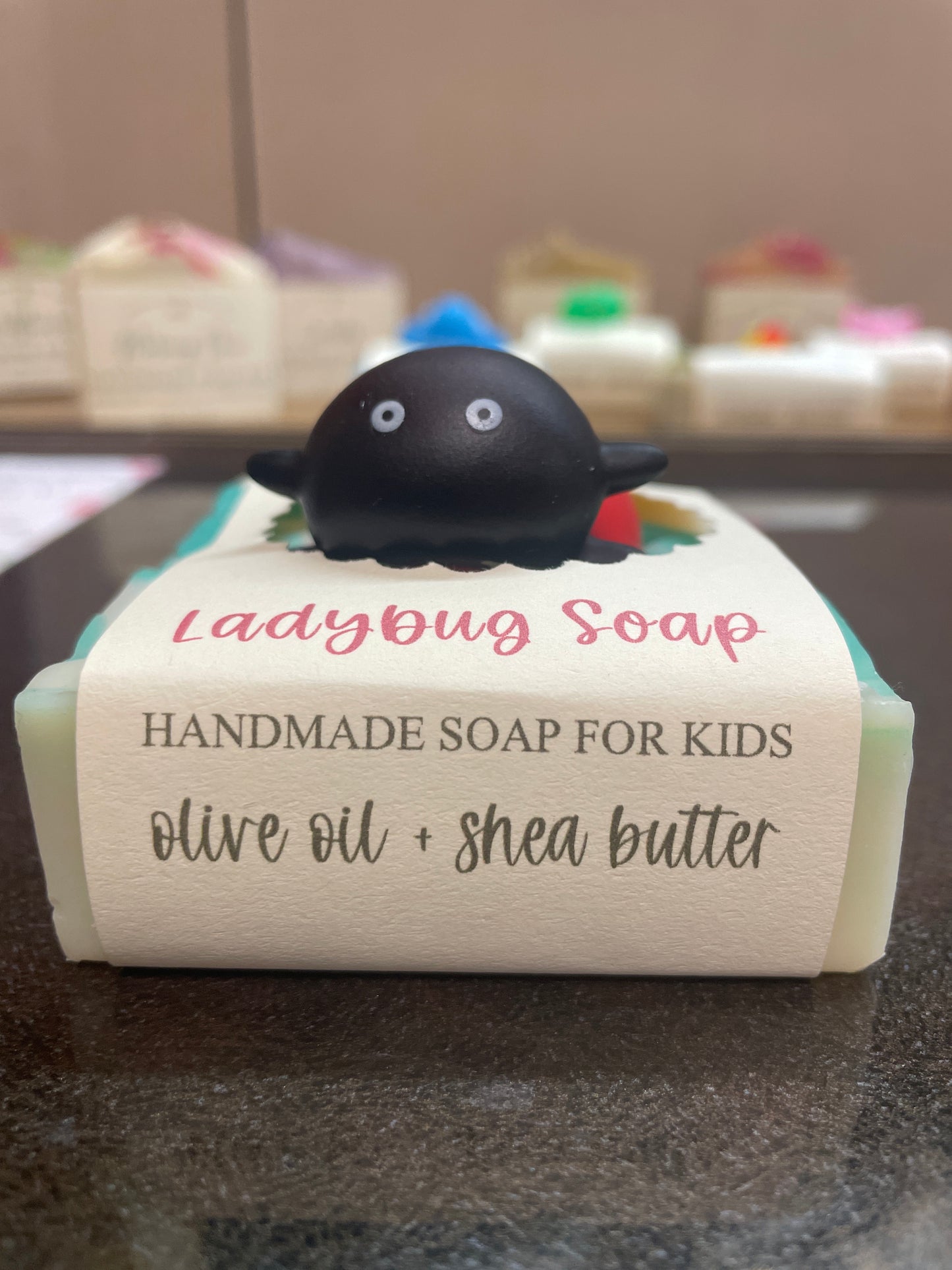 Saratoga Natural Body Care Ladybug Soap