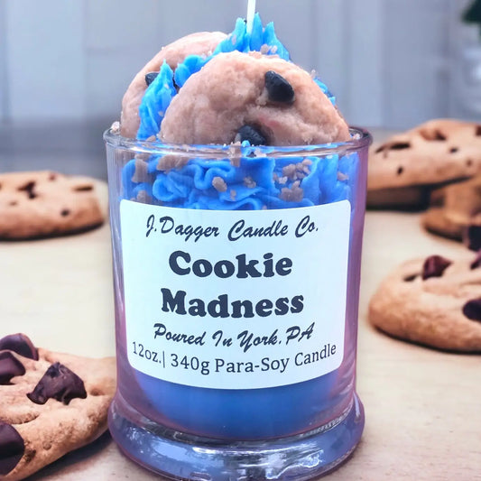 Cookie Madness Soy Dessert Candle , 12oz.