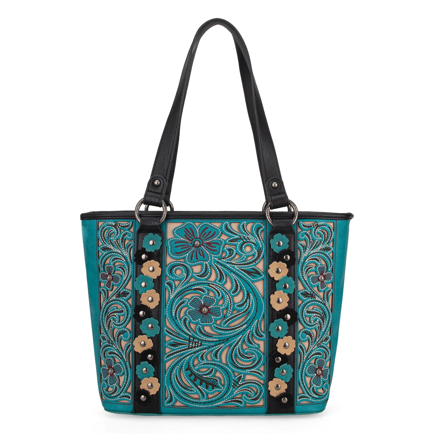 Montana West Embroidered Concealed Carry Tote