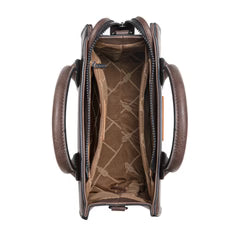 Wrangler Aztec Pattern Print -Tote/Crossbody -Coffee