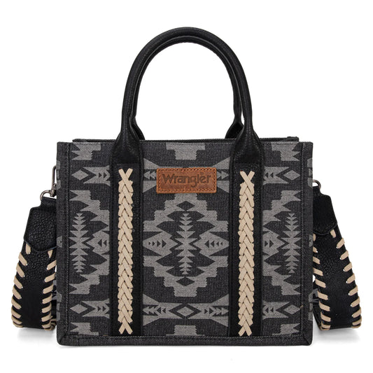 Wrangler Southwestern Print Small Canvas Tote/Crossbody - Jean (Copy)