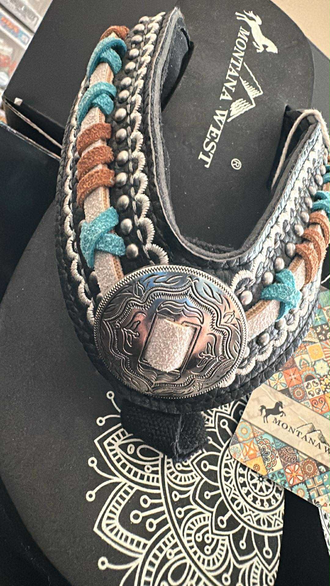 Threaded style Flip Flops SIZE 10